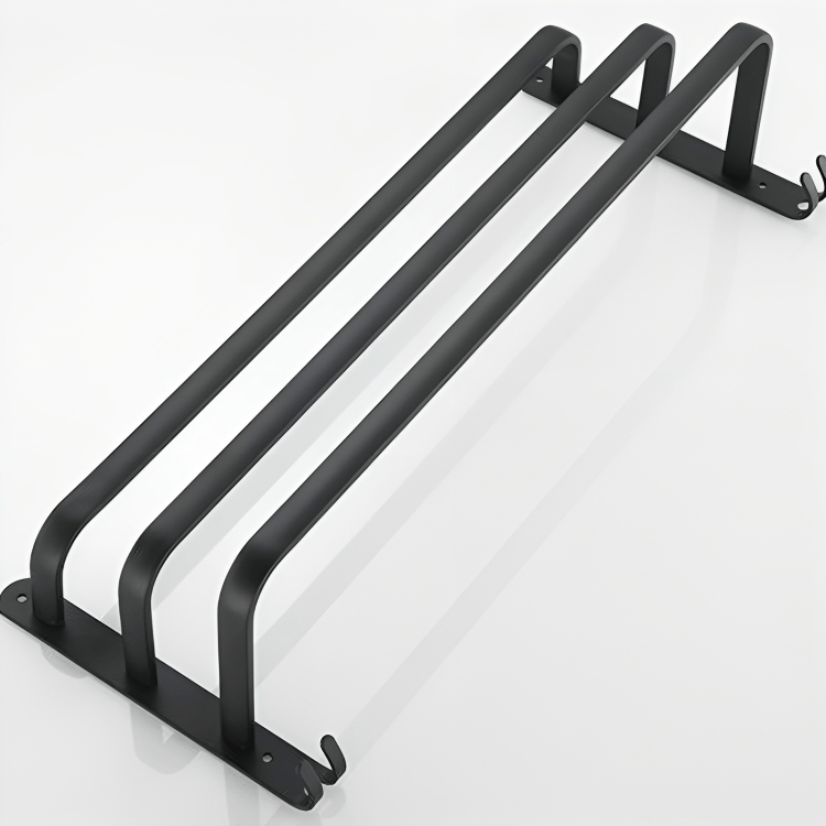 Bathroom Storage Shelf - FlexRack Wall-Mounted Towel Holder