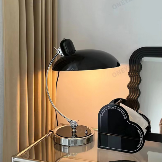 Bauhaus Style Table Lamp - Metal - Modern Desk/Nightstand Lighting - Image 1
