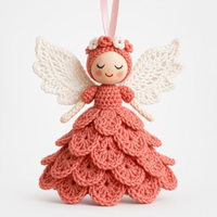 Beginner Crochet Angel Ornament Kit
