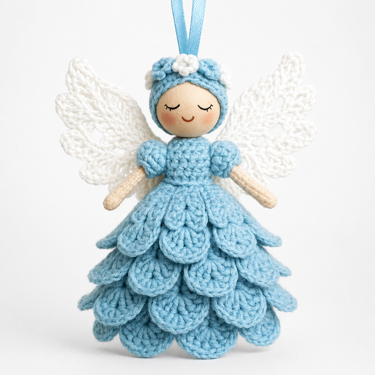 Beginner Crochet Angel Ornament Kit