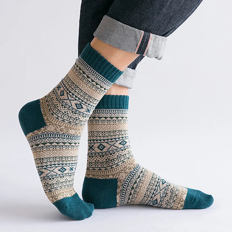 Bella | 5-Pack Ultra Warm Socks in Scandinavian Design