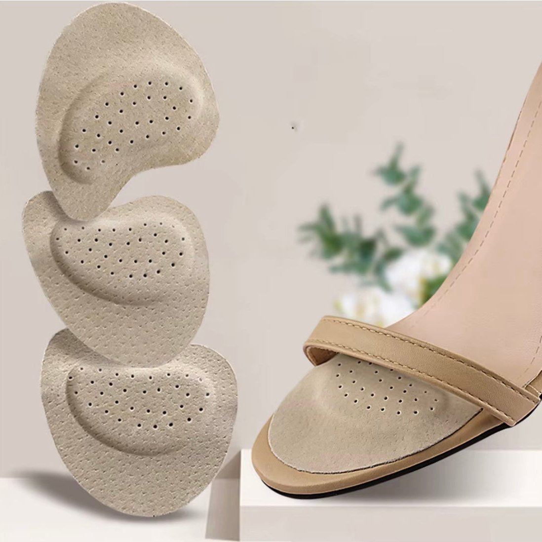 Bella | Anti-Slip Foot Pads for Sandals – Women's Pain Relief Cushion Inserts
