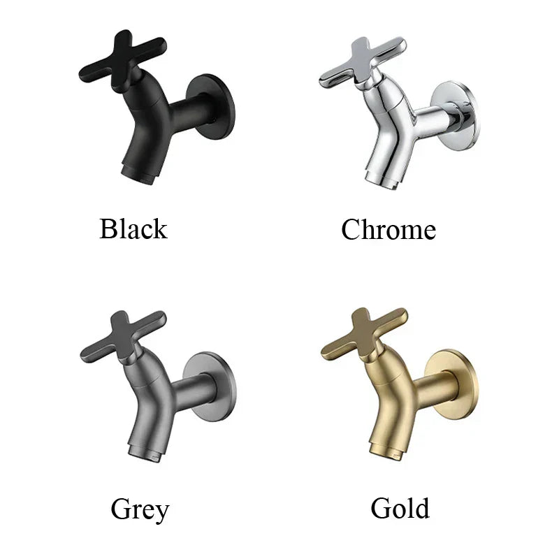 Bella | BrassFlow – Wall-Mounted Cold Water Tap in Solid Brass