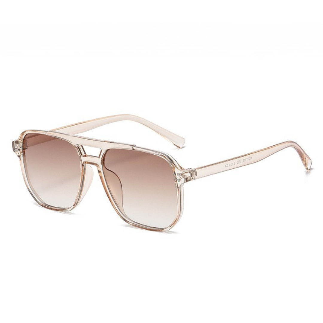 Bella | Brixton Double Bridge Square Frame Sunglasses
