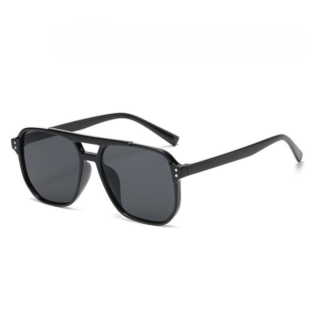Bella | Brixton Double Bridge Square Frame Sunglasses