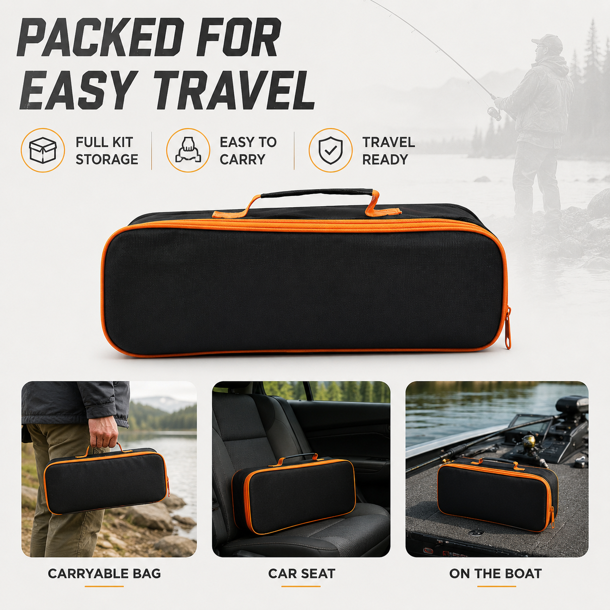 Bella | Castaway Telescopic Travel Fishing Rod Set