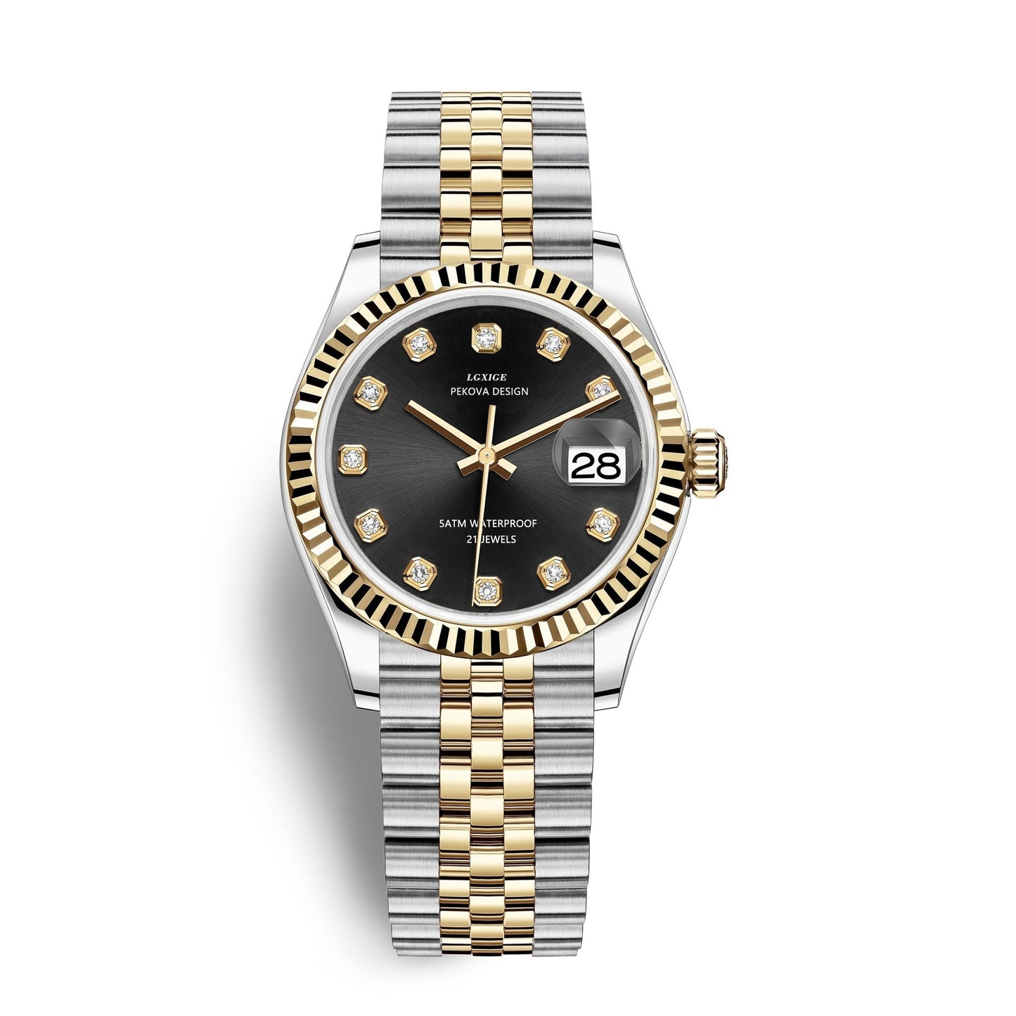 Bella Classic Design Stainless Steel Wristwatch