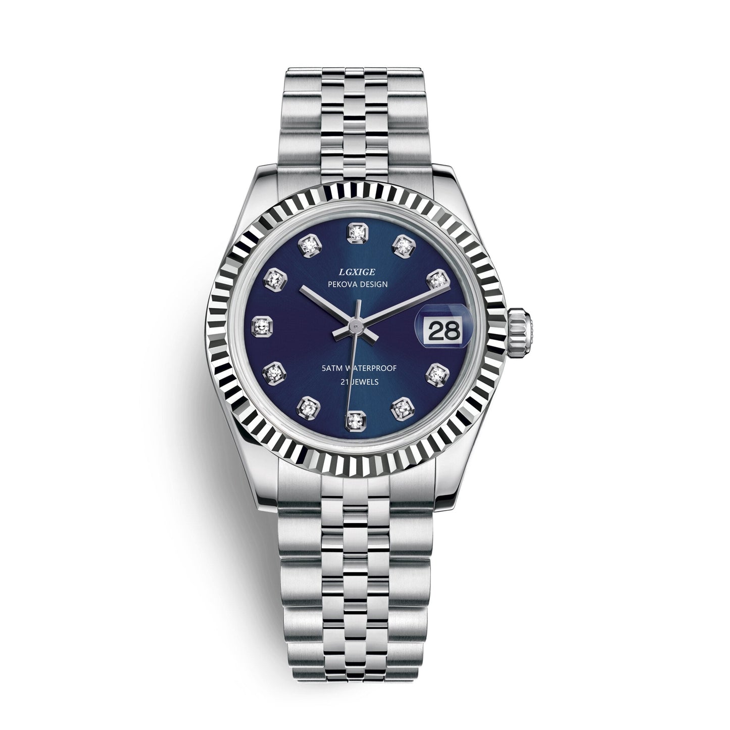 Bella Classic Design Stainless Steel Wristwatch