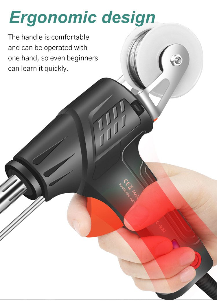 Bella Electric Welding Tool with Rapid 20s Heat-Up, 2-in-1 Welding & Cutting, Ergonomic Handle