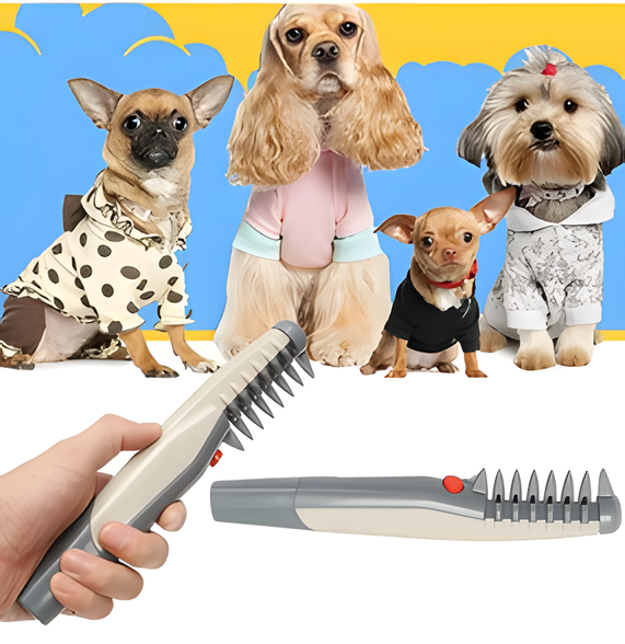Bella | Fellona Knot-Free Pet Trimmer | Pain-Free Coat Care for Dogs & Cats | Suitable for All Coat Types