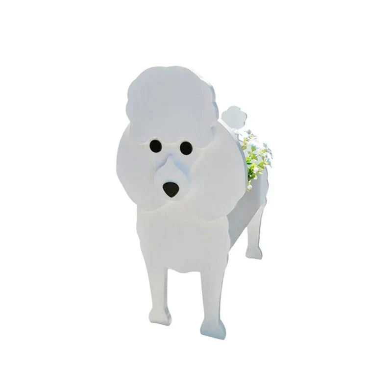 Bella | Flower Pot - Pawsome - Dog Plant Container - Various Breeds
