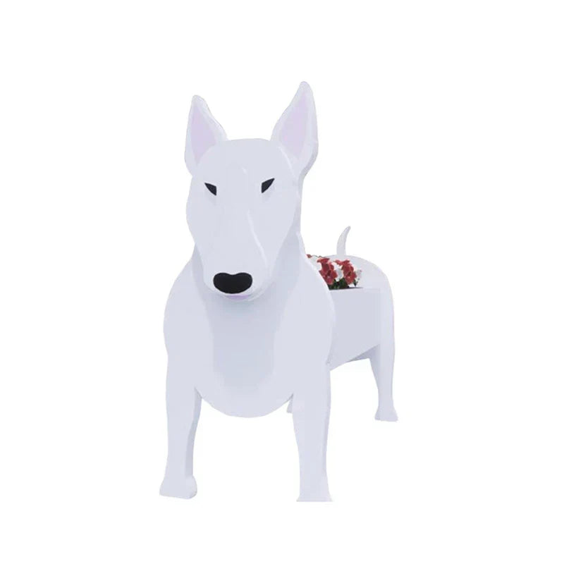Bella | Flower Pot - Pawsome - Dog Plant Container - Various Breeds