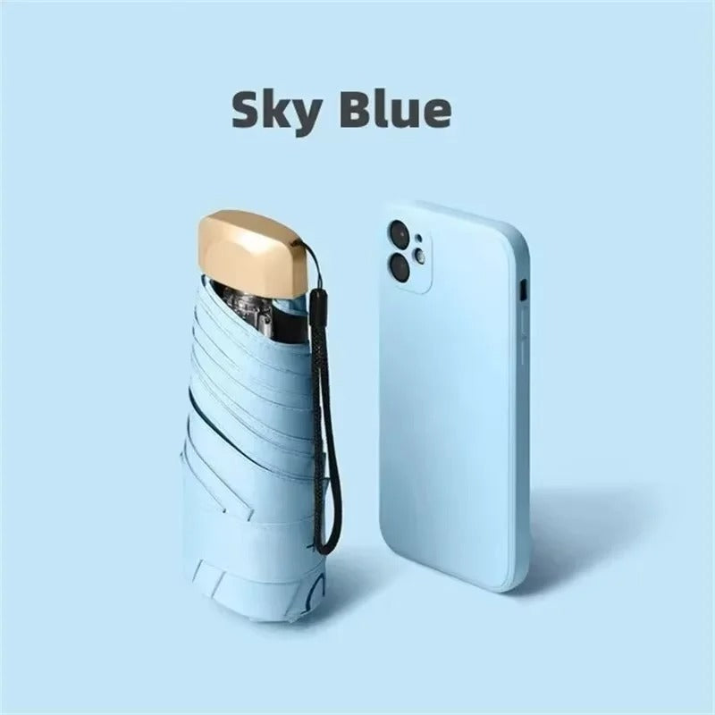 Bella | Foldable Mini Umbrella Solara – Compact, UV Protection & Wind Resistant
