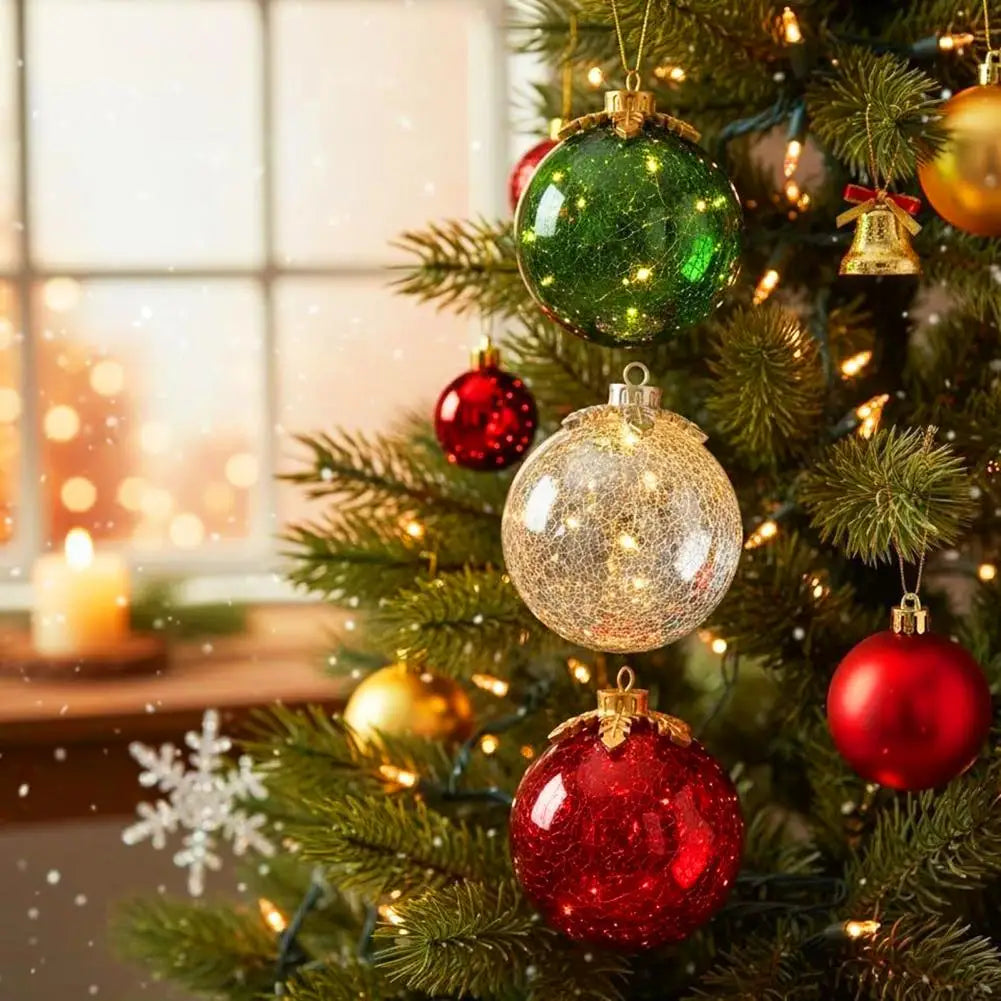 Bella | GlowSphere LED Christmas Ball – Warm Ambient Lighting with Timer Function