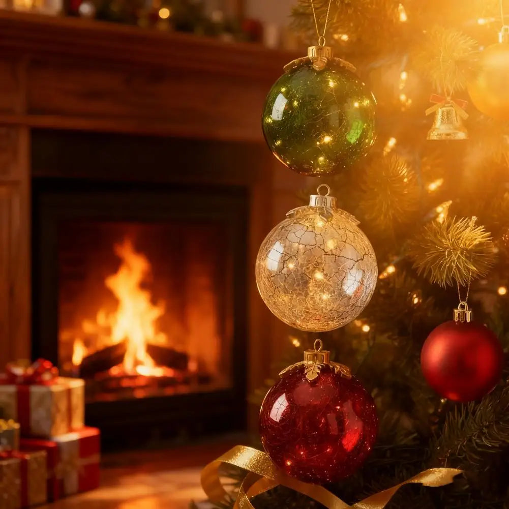 Bella | GlowSphere LED Christmas Ball – Warm Ambient Lighting with Timer Function