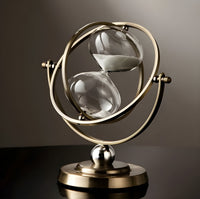Bella | GracefulTime Clock – Luxury Hourglass with Elegant Gold Frame & Timeless Design