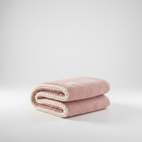 Bella | Knit Coral Throw Blanket