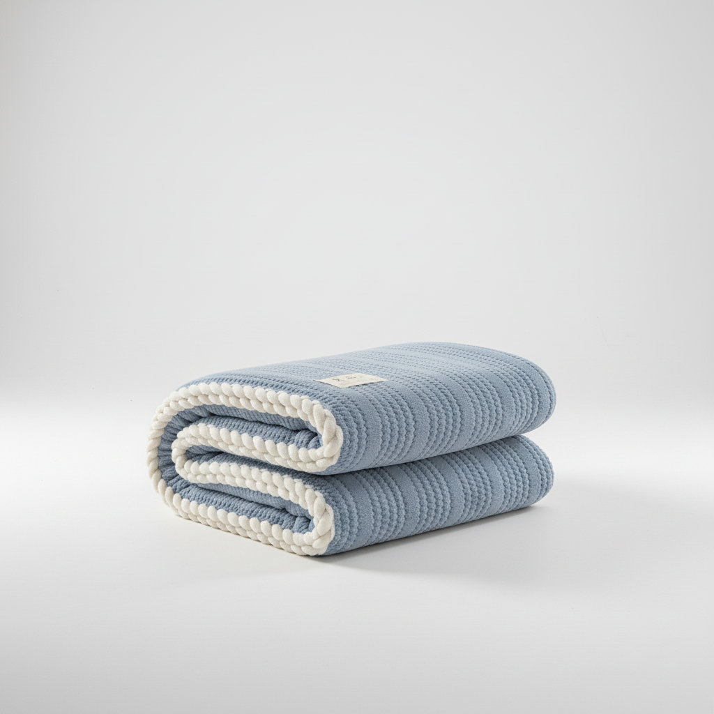 Bella | Knit Coral Throw Blanket