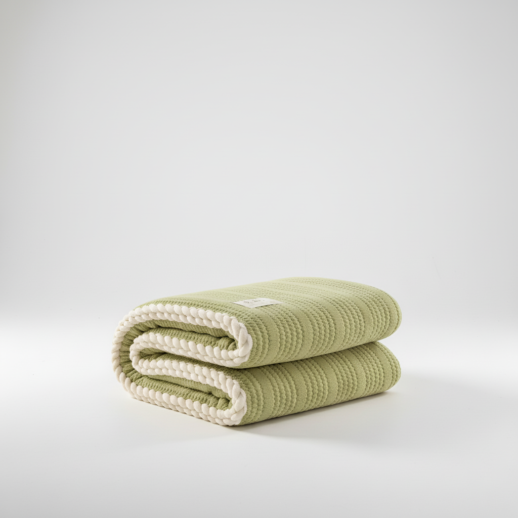 Bella | Knit Coral Throw Blanket
