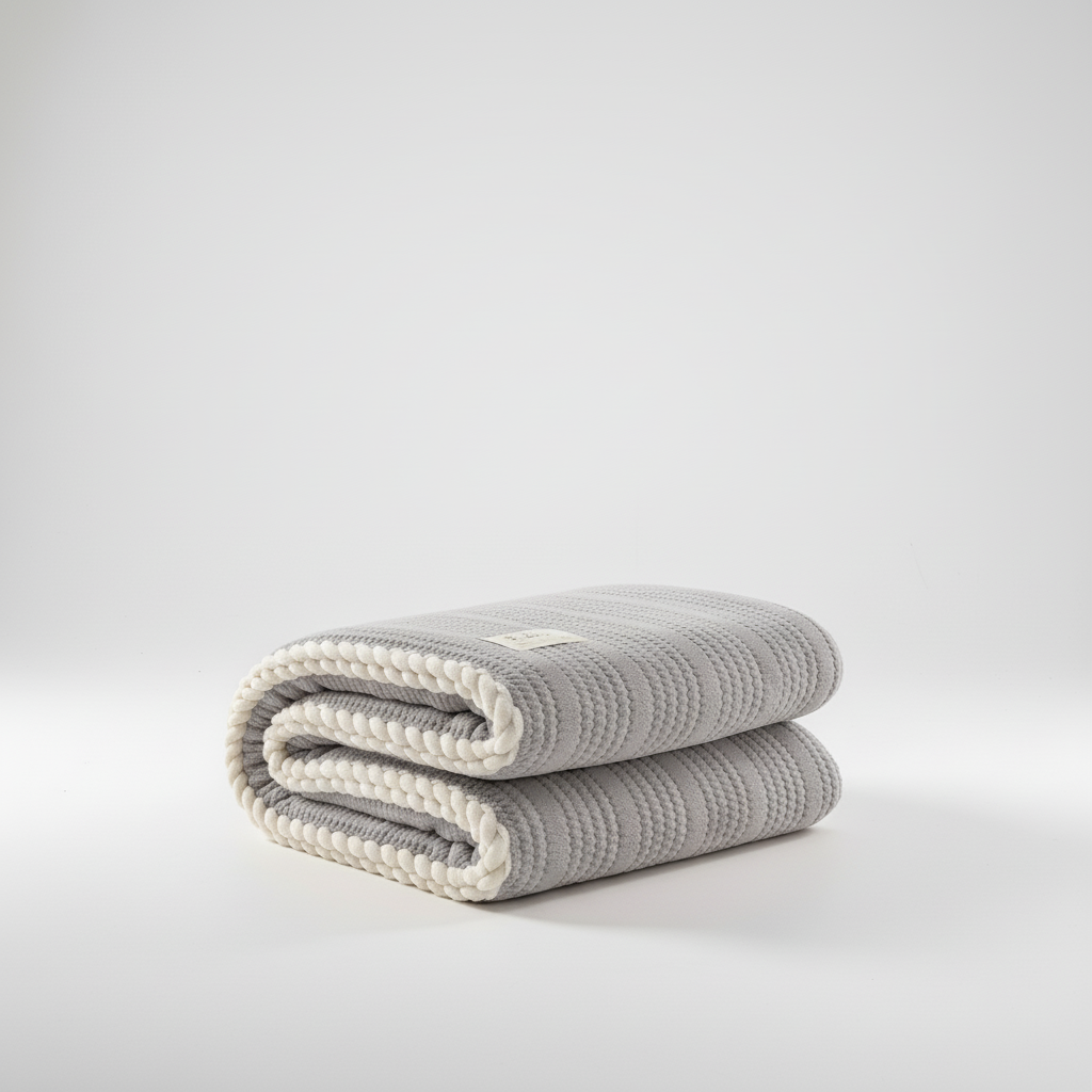 Bella | Knit Coral Throw Blanket