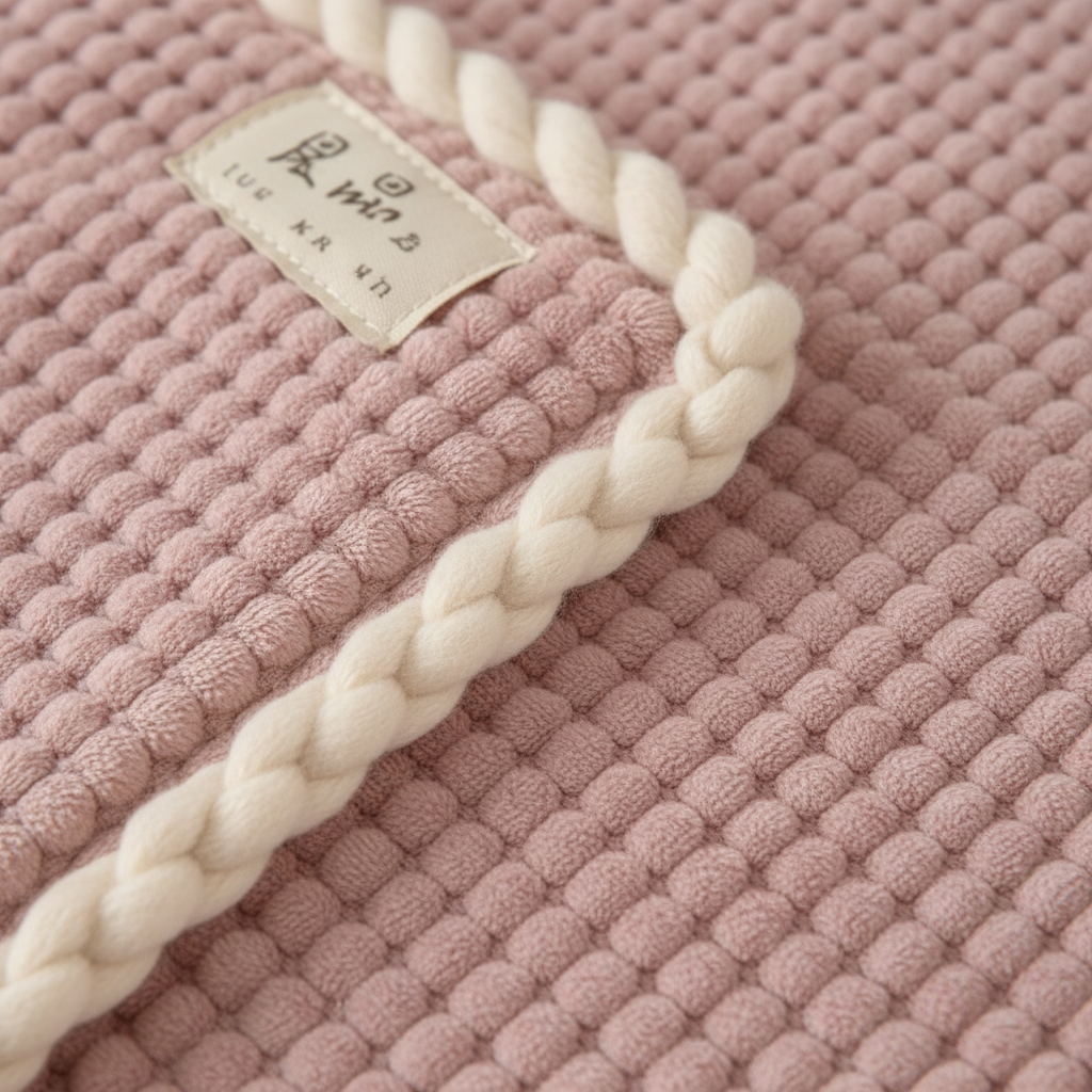Bella | Knit Coral Throw Blanket