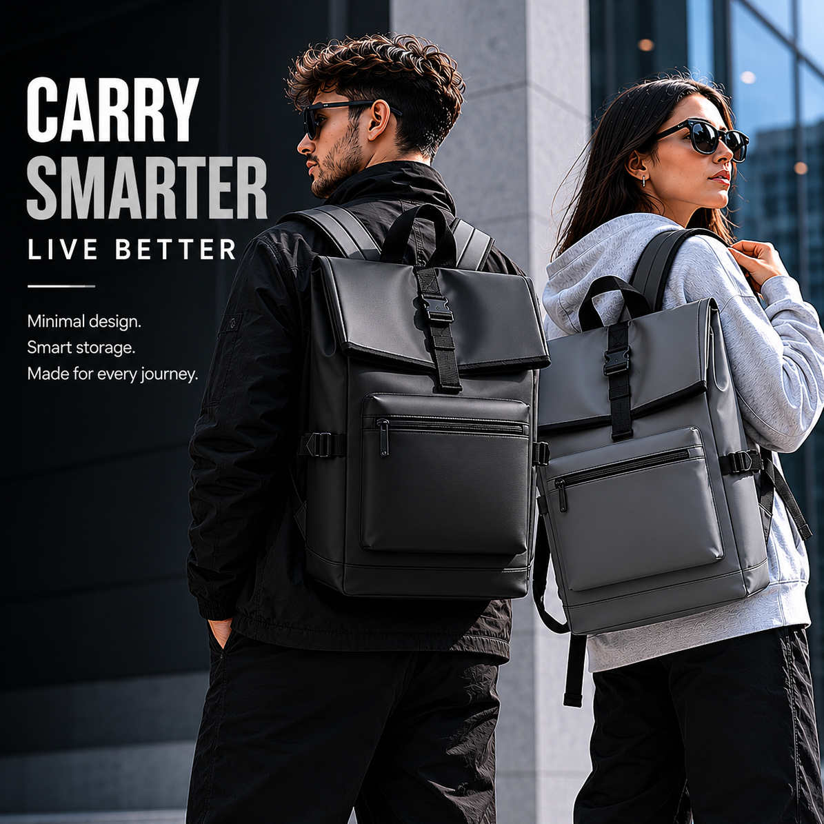 Bella | Large Capacity Commuter Backpack