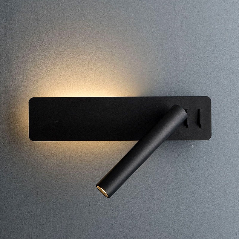 Bella | LED Wall Reading Light | Swivel Arm, Warm Reading Light