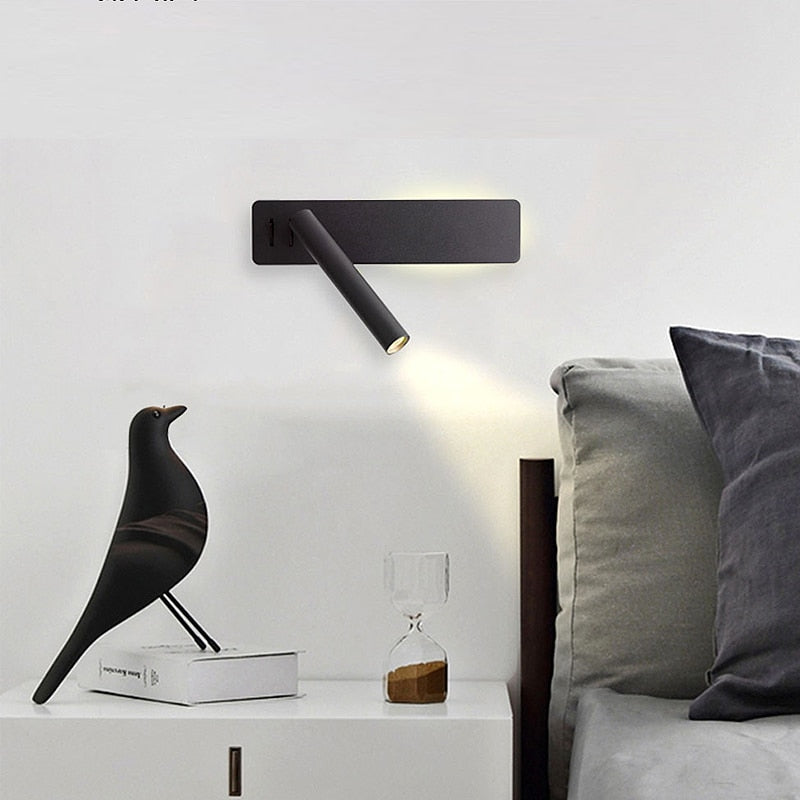 Bella | LED Wall Reading Light | Swivel Arm, Warm Reading Light