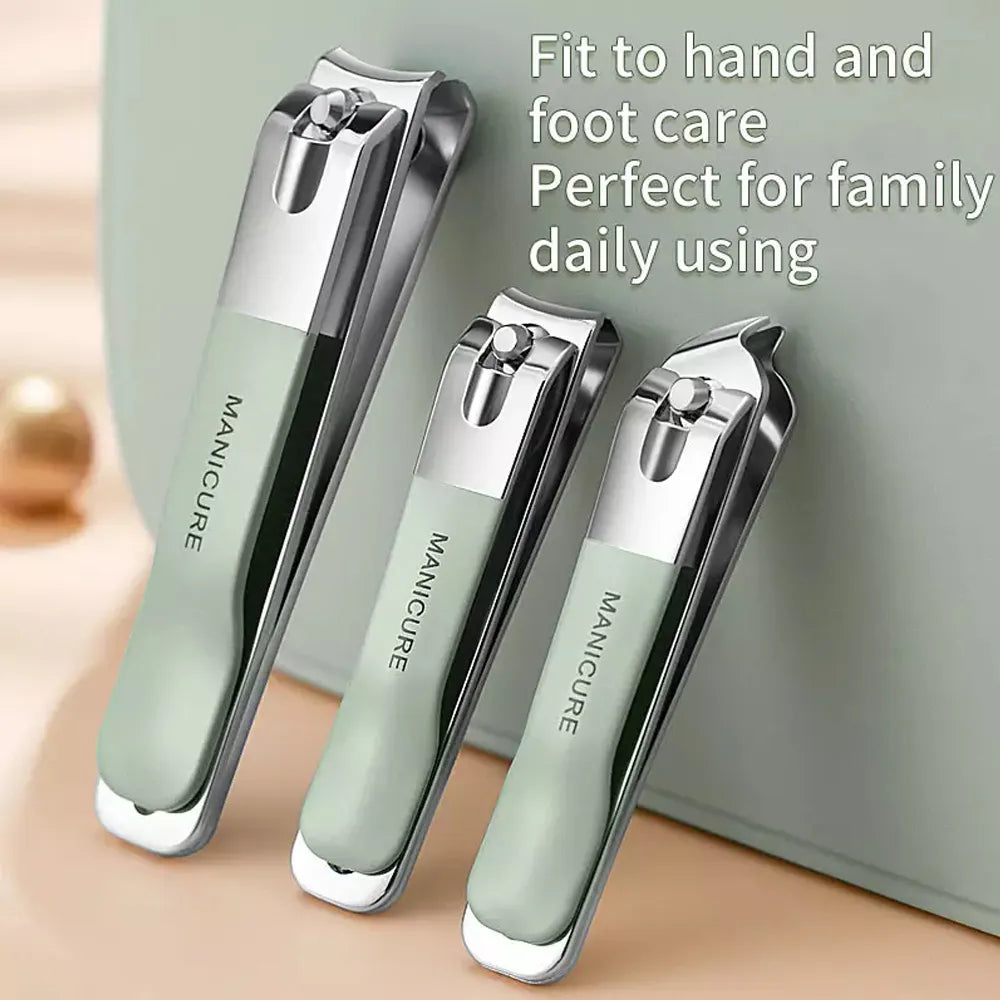 Bella | LuxNails | Professional Stainless Steel Manicure and Pedicure Set | Portable & Multifunctional | Luxurious Storage Case
