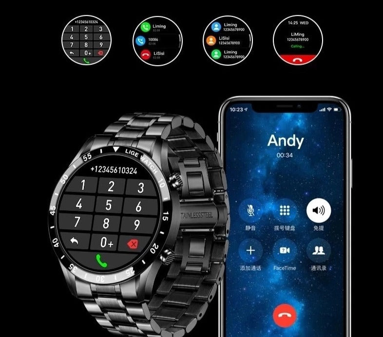 Bella | Luxury 4G Smartwatch – Stylish Watch with Calls, GPS & Health Features