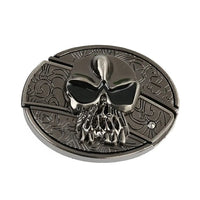 Bella | Men's Leather Punk Belt | Vintage Metal Buckle Designs
