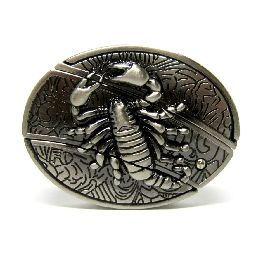 Bella | Men's Leather Punk Belt | Vintage Metal Buckle Designs