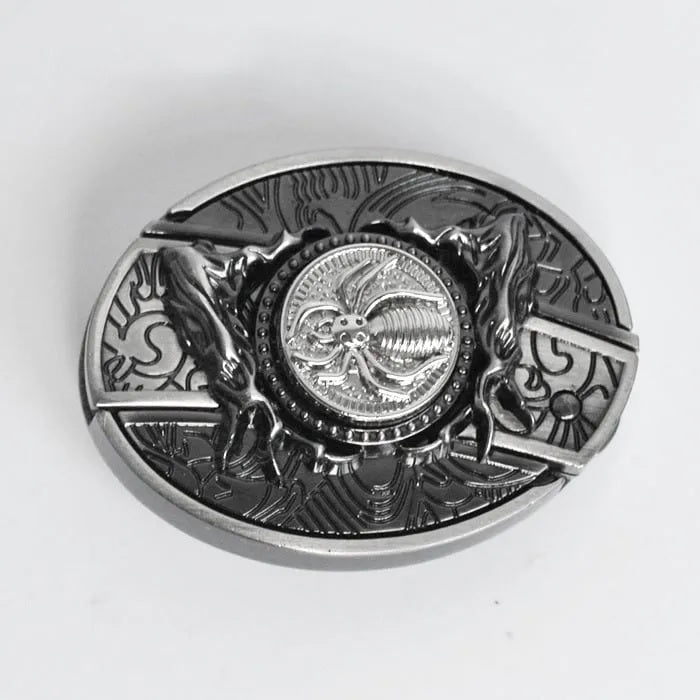 Bella | Men's Leather Punk Belt | Vintage Metal Buckle Designs
