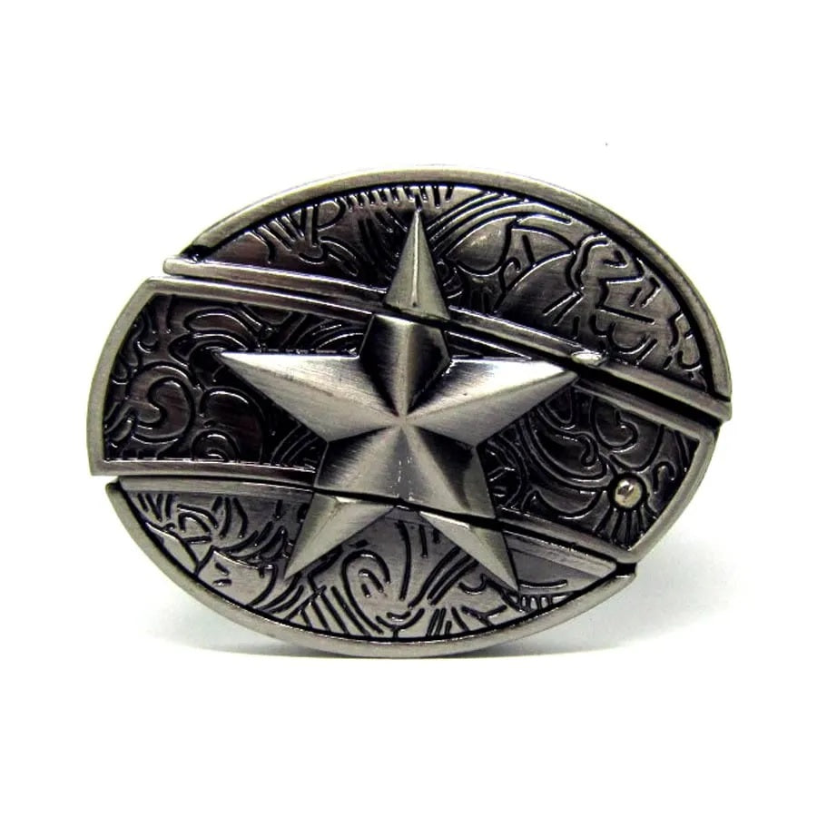 Bella | Men's Leather Punk Belt | Vintage Metal Buckle Designs