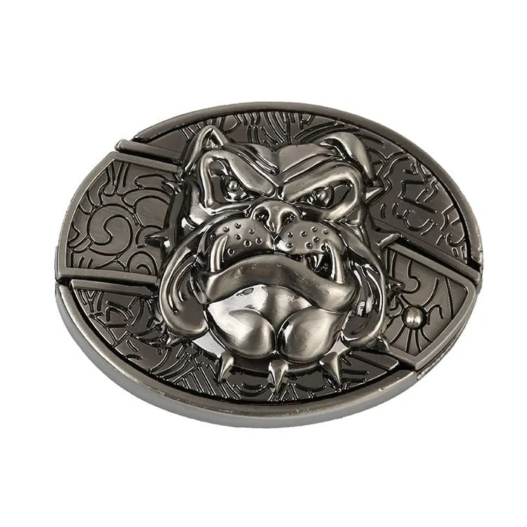 Bella | Men's Leather Punk Belt | Vintage Metal Buckle Designs