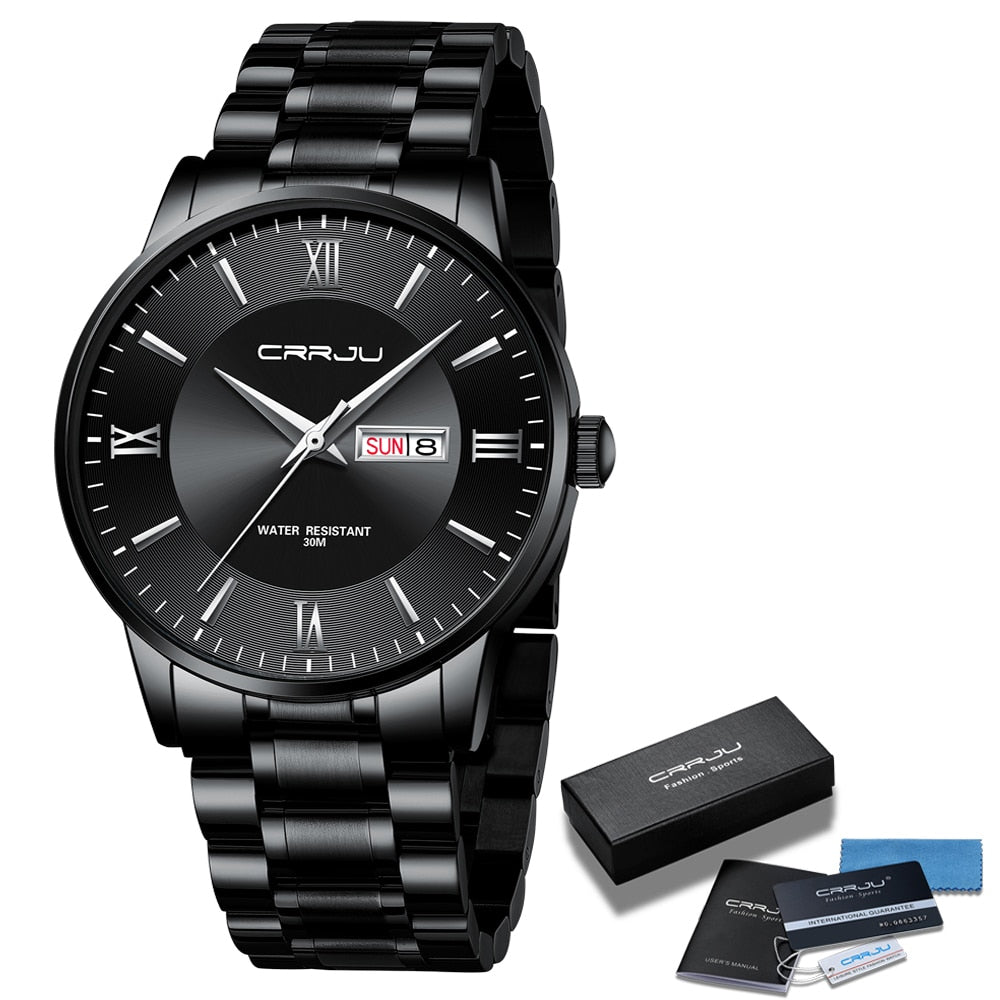 Bella | Men's Luxury Waterproof Sports Watch – Stainless Steel Quartz Chronograph