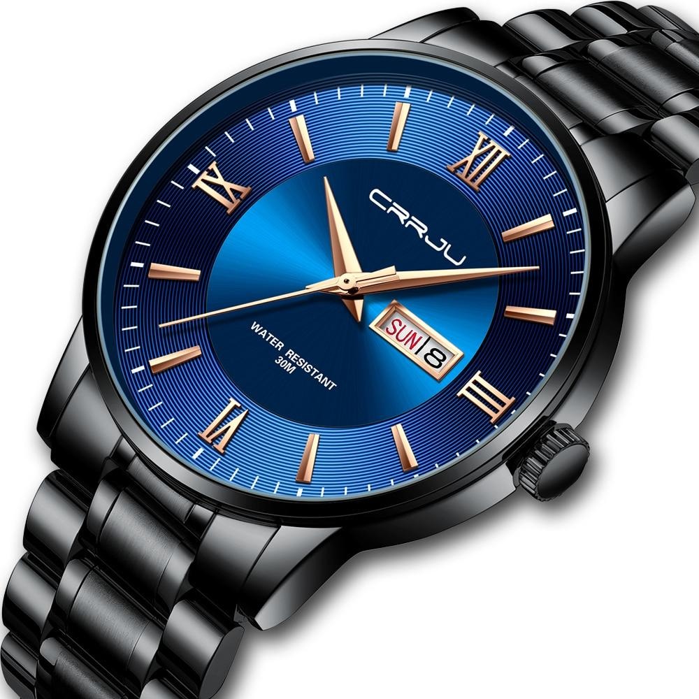 Bella | Men's Luxury Waterproof Sports Watch – Stainless Steel Quartz Chronograph