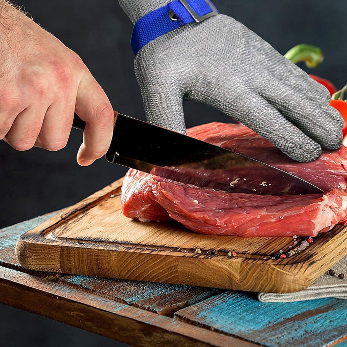 Bella | METALMESH PRO – Stainless Steel Safety Gloves with Maximum Cut Resistance