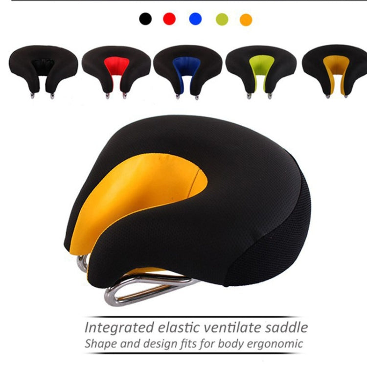Bella | Noseless Bicycle Saddle Mountain Bike Thickened Soft Cushion (Blue)