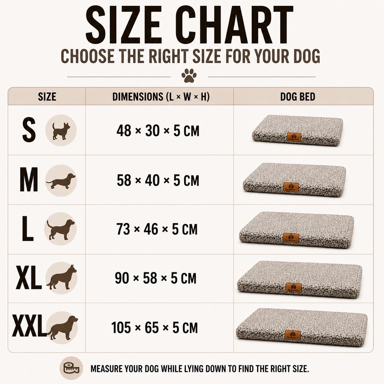 Bella | Pawventure Flat Orthopedic Foam Dog Mat