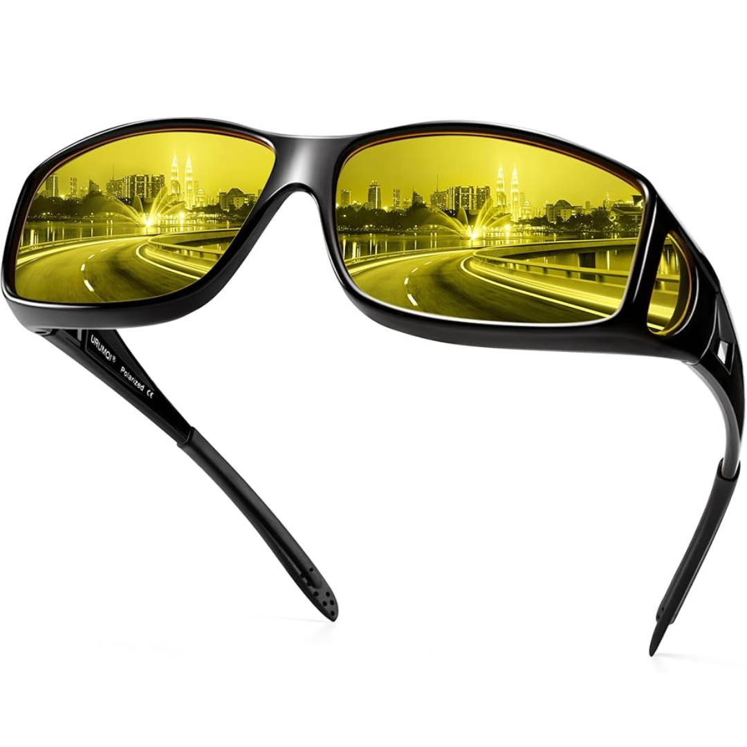 Bella | Polarised Night Vision Driving Glasses | Anti-Glare, Lightweight & Ideal for Low-Light Conditions