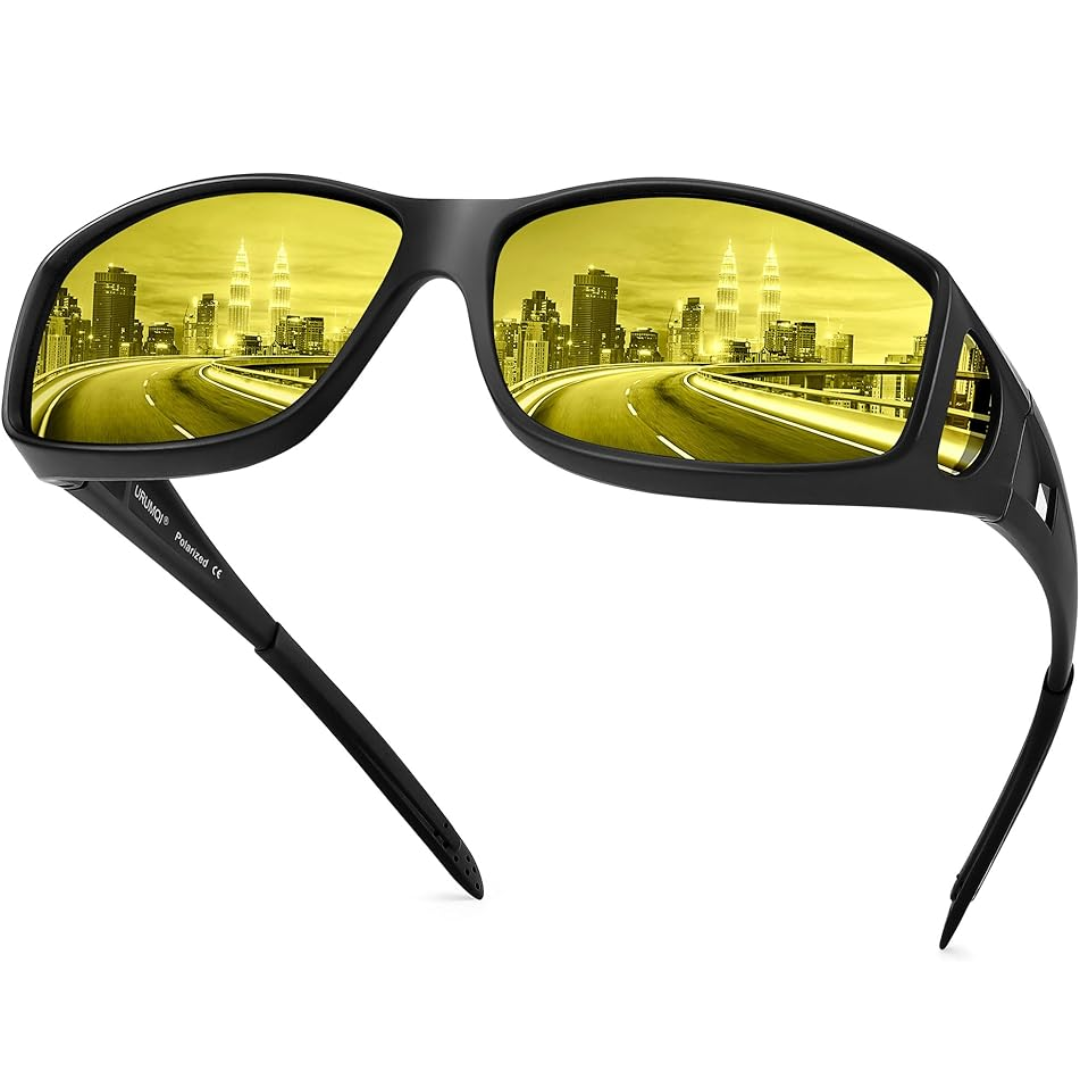 Bella | Polarised Night Vision Driving Glasses | Anti-Glare, Lightweight & Ideal for Low-Light Conditions