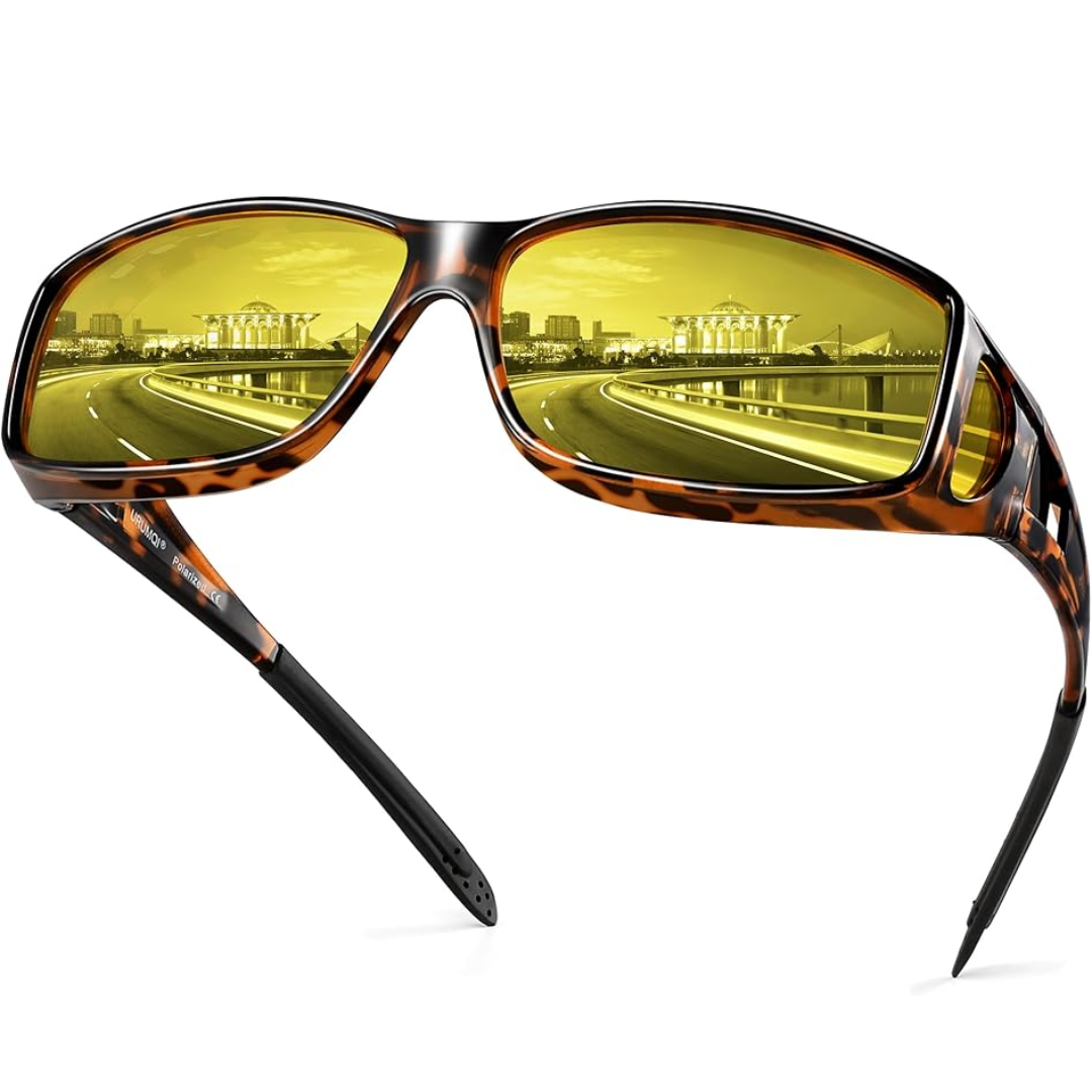 Bella | Polarised Night Vision Driving Glasses | Anti-Glare, Lightweight & Ideal for Low-Light Conditions