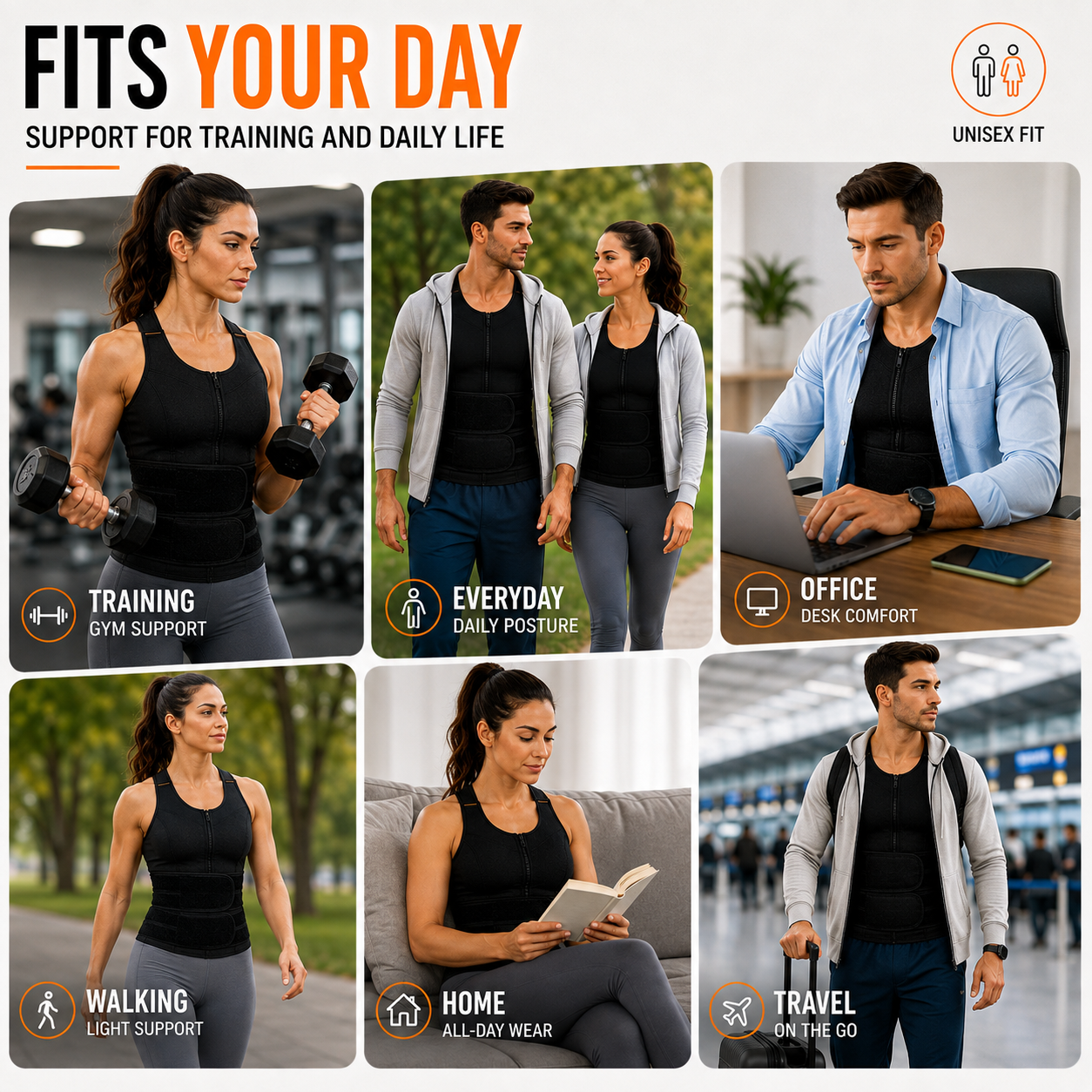 Bella | PostuFlexor Adjustable Clavicle Posture Brace