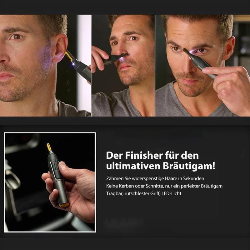 Bella | Precision Eyebrow Trimmer | Ultra-Thin Electric Detail Shaver | Black