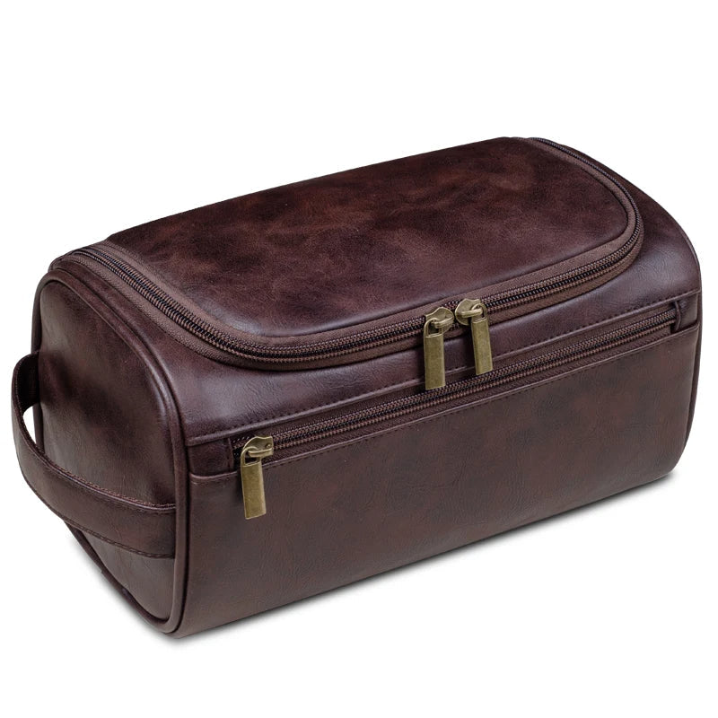 Bella - Premium Leather Toiletry Bag for Travellers