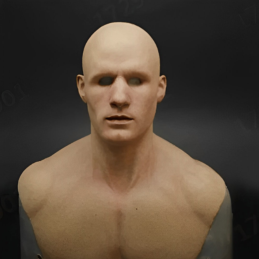 Bella | Realistic Old Man Mask – Halloween and Cosplay Latex Mask with Movable Mouth