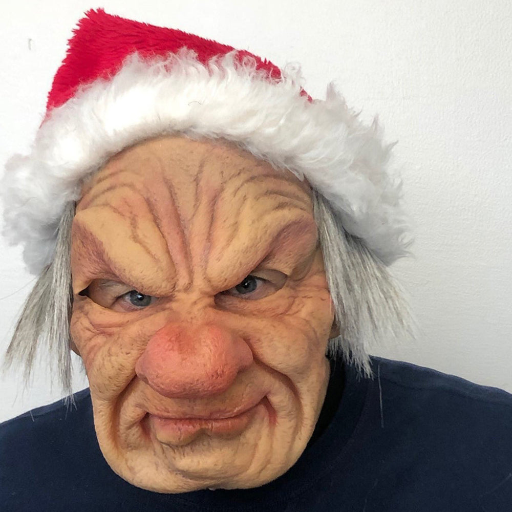 Bella | Realistic Old Man Mask – Halloween and Cosplay Latex Mask with Movable Mouth