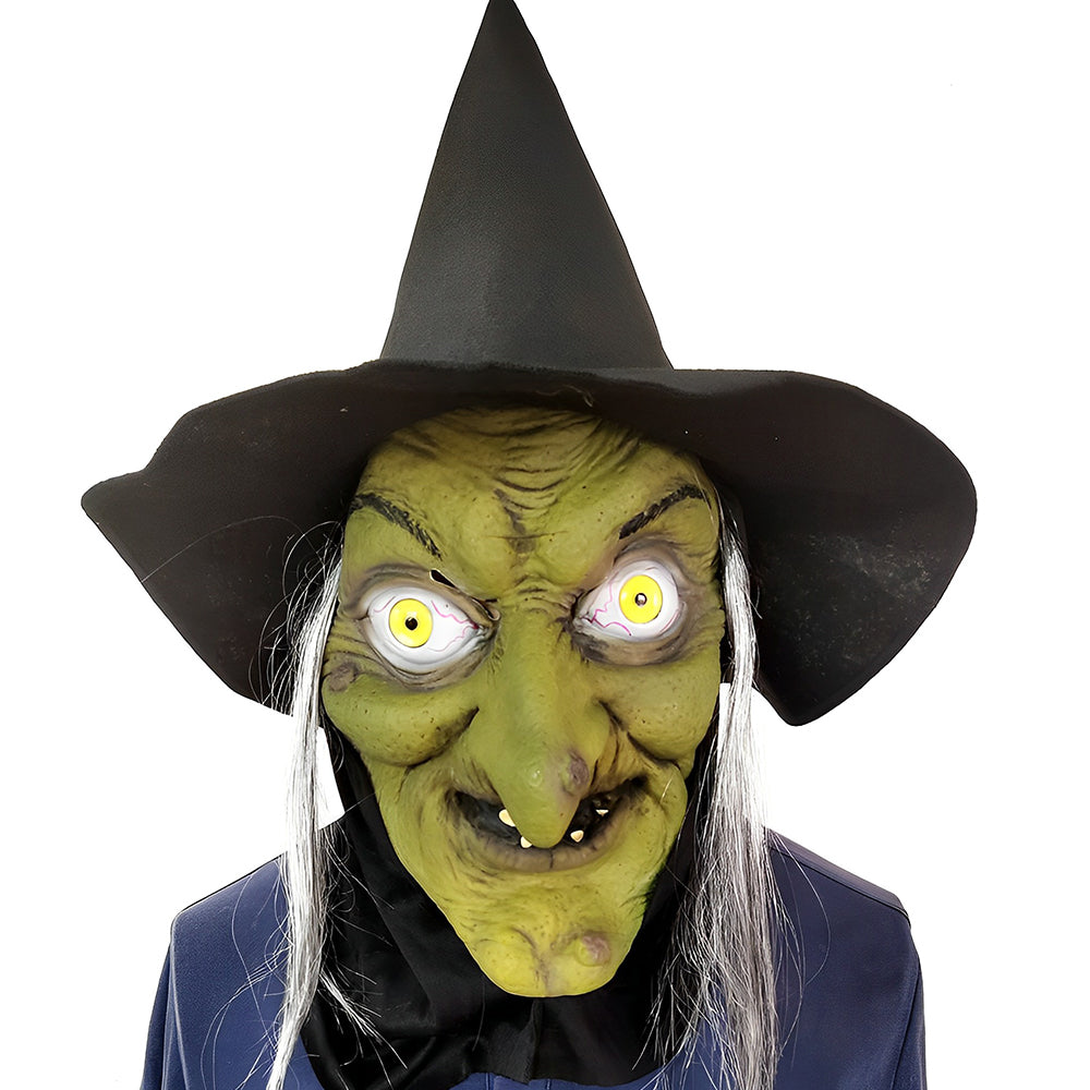 Bella | Realistic Old Man Mask – Halloween and Cosplay Latex Mask with Movable Mouth