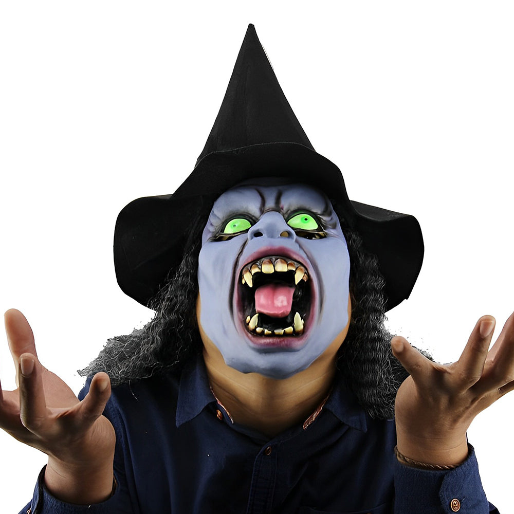 Bella | Realistic Old Man Mask – Halloween and Cosplay Latex Mask with Movable Mouth